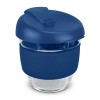 Dark Blue 250mL Borosilicate Glass Cups